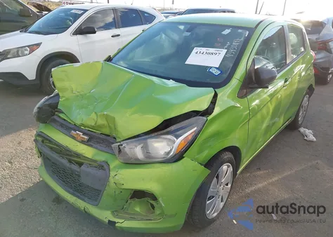 2016 Chevrolet Spark Ls Cvt z USA, uszkodzony, nr VIN KL8CB6SA1GC570087